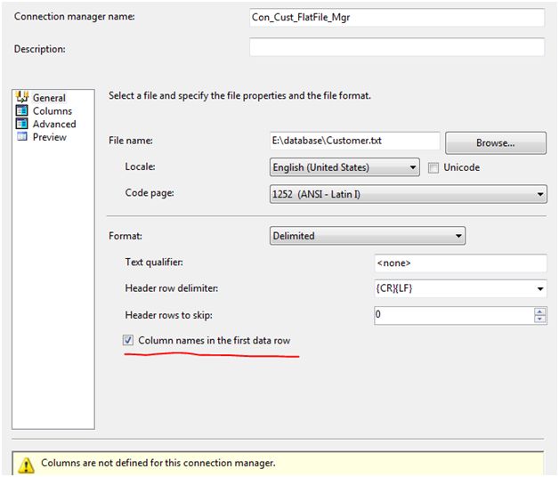 Select the check box
